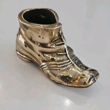 Vintage Brass Boot Ornament