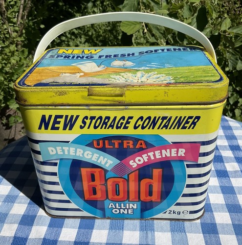 Vintage washing powder - powder, tin