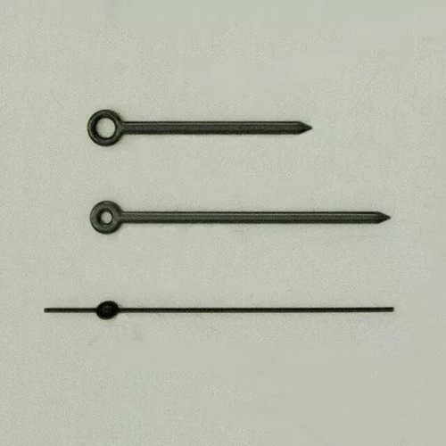 Black baton straight watch - straight,