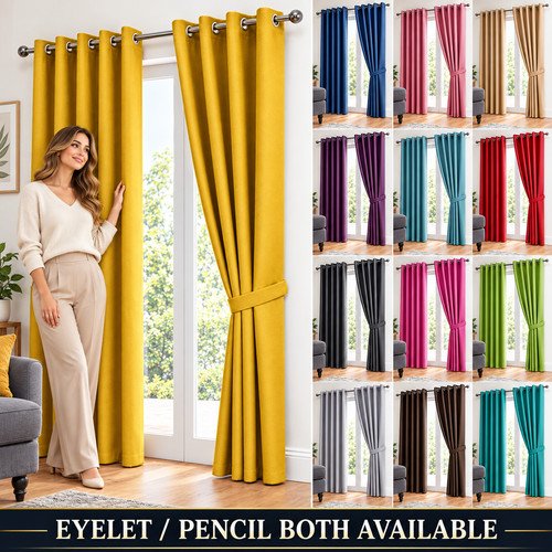 Blackout curtains thermal - curtains,