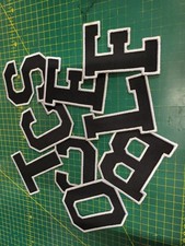 Patch Letters Numbers 9.8cm