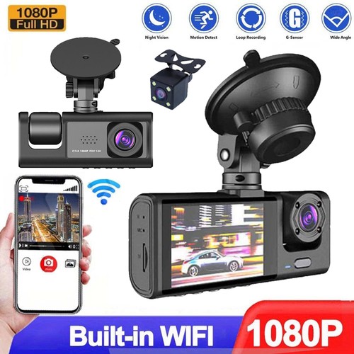 Wifi 1080p car dual lens - dual,