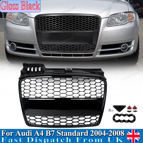 Gloss black honeycomb front - gloss,