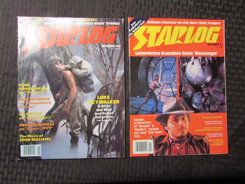 1980 starlog magazine lot - starlog,