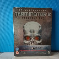 TERMINATOR 2 JUDGEMENT DAY  SKYNET EDITION BLU RAY STEELBOOK  Region B BRAND NEW