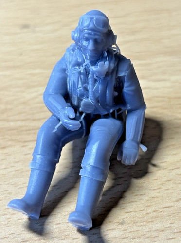 Seated fdm printed 1 24 - seated, 1/24