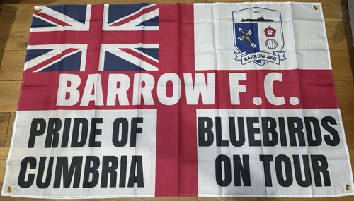 Barrow afc flag 5ft - flag,
