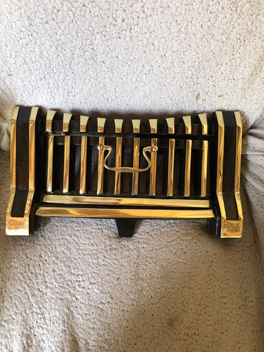 Vintage solid brass fire - vintage, fret