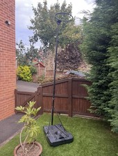 Netball Hoop On Heavy Water Filled Stand With Wheels