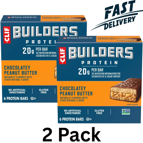 Clif builders chocolate peanut - builders-chocolate,