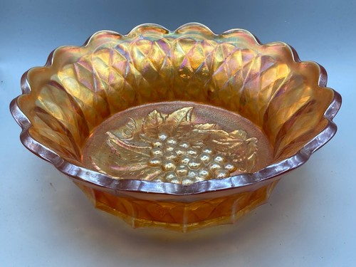 Vintage orange large carnival - vintage,