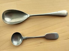 2x Vintage Small Jam/mustard