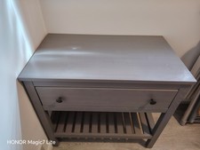 IKEA Hemnes Grey Wash Stand