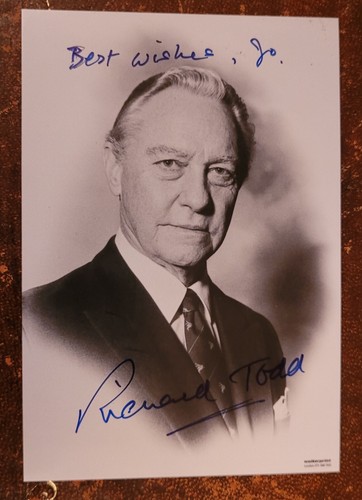 Richard todd signed - richard,