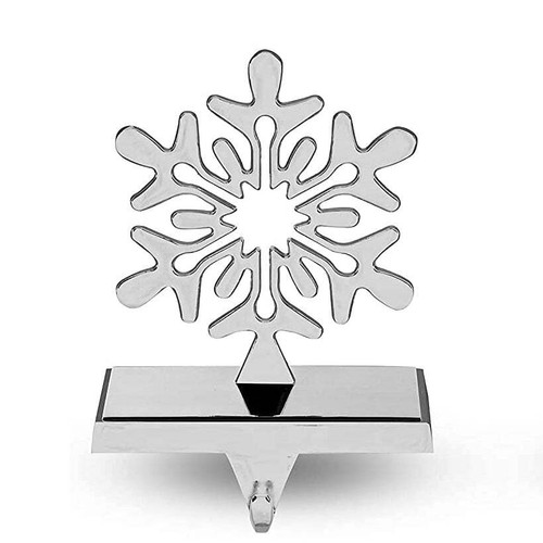 Silver stocking holder - stocking,