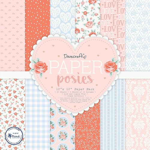 Dovecraft paper roses - paper,
