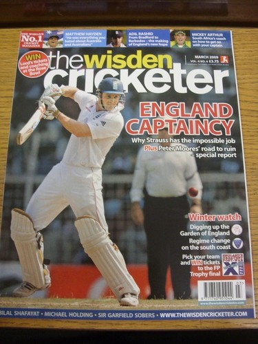 Mar 2009 cricket - cricket:, wisden