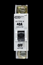 MEM 40 AMP CURVE B M6 MCB