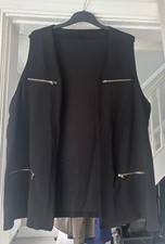 Women's black sleeveless