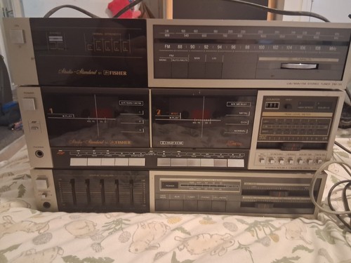 Fisher stereo cassete deck - fisher,