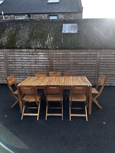 Blooma denia teak garden table - blooma,