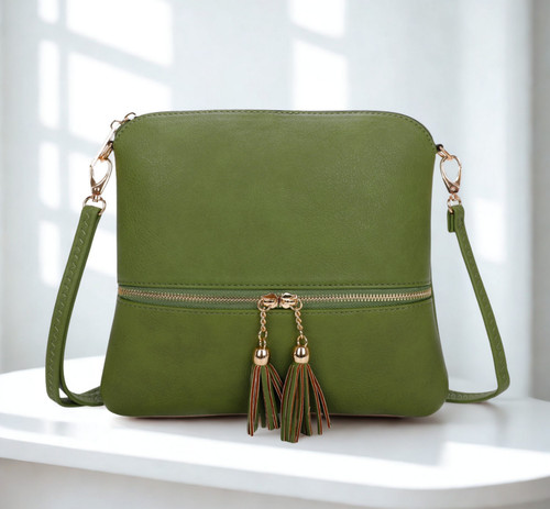 Ladies synthetic crossbody bag - ladies,