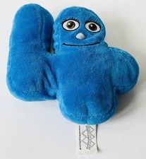 Numberjacks No 4 Cbeebies Plush Toy Gosh 2008 VGC 16cm 