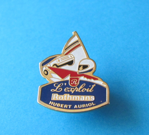 Rothman racing pin - racing, badge