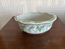 Green Chinese Ceramic Oval