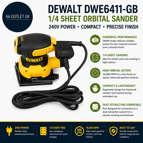 Dewalt dwe6411gb 240v - dewalt,