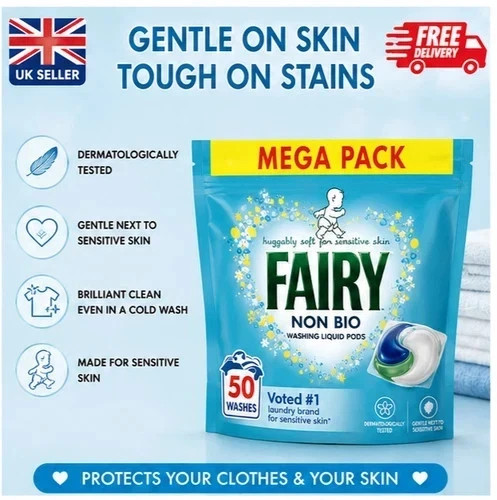 Fairy non bio washing - bio,