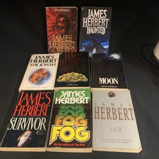 8x James Herbert Paperback