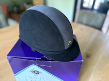 CHARLES OWEN ADULT RIDING HAT.  7 5/8,  62CM, VERY GOOD  CONDITION