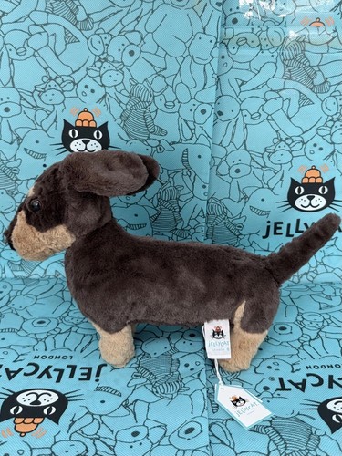 Jellycat otto sausage - sausage, dog