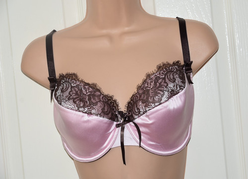 Bra lovely lacy pink - bra,