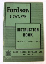 FORDSON 5 cwt Van Commercial