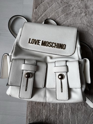 Love moschino white utility - love,