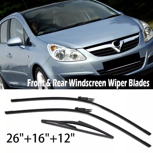 Front and rear wiper blade - wiper, set