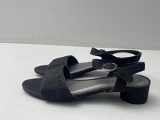 Next Ladies Black Buckle Strappy Open toe Sandals UK Size 4 EUR 37 B135