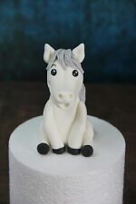 Handmade white HORSE / PONY