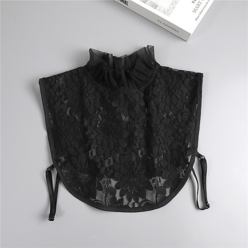 Fake half shirt blouse flower - fake,