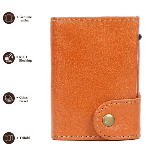 Unisex genuine leather card - unisex,