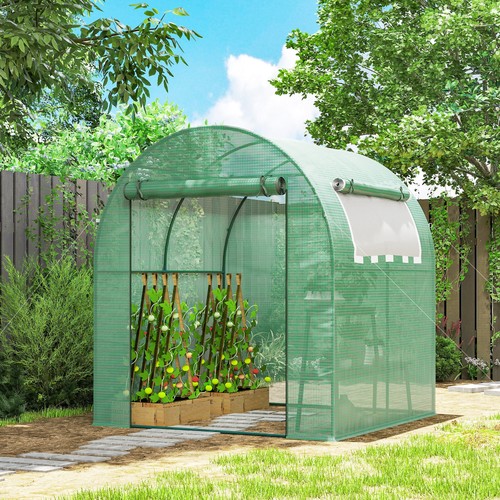 Walk polytunnel greenhouse - in,