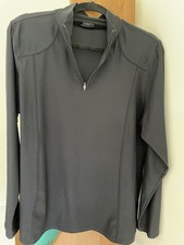 Ariat Equestrian Base Layer Top / Black / Long Sleeve  - Zip Neck / Size XL /