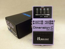BOSS Dimension C DC-2W Waza Craft Technique Bass effects purple Made In Japan