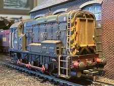 OO Gauge Bachmmann Class 08 Shunter D3414 BR green Custom Weathered 