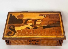 Antique marquetry stationary - marquetry,