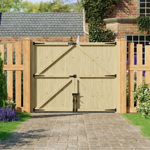 Heavy duty driveway gate - heavy,