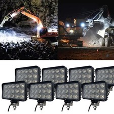 8Pcs New 6X4 60W Tractor