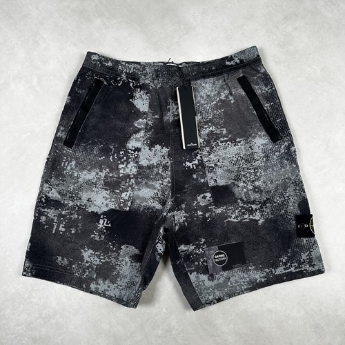 Stone island grid camo econyl - stone,
